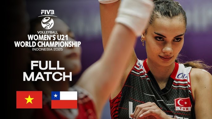 Link trực tiếp giải bóng chuyền U21 vô địch thế giới hôm nay: Việt Nam vs Chile