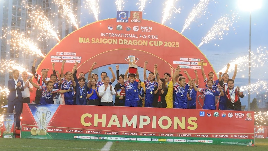 Thái Lan vô địch Giải bóng đá 7 người quốc tế 2025