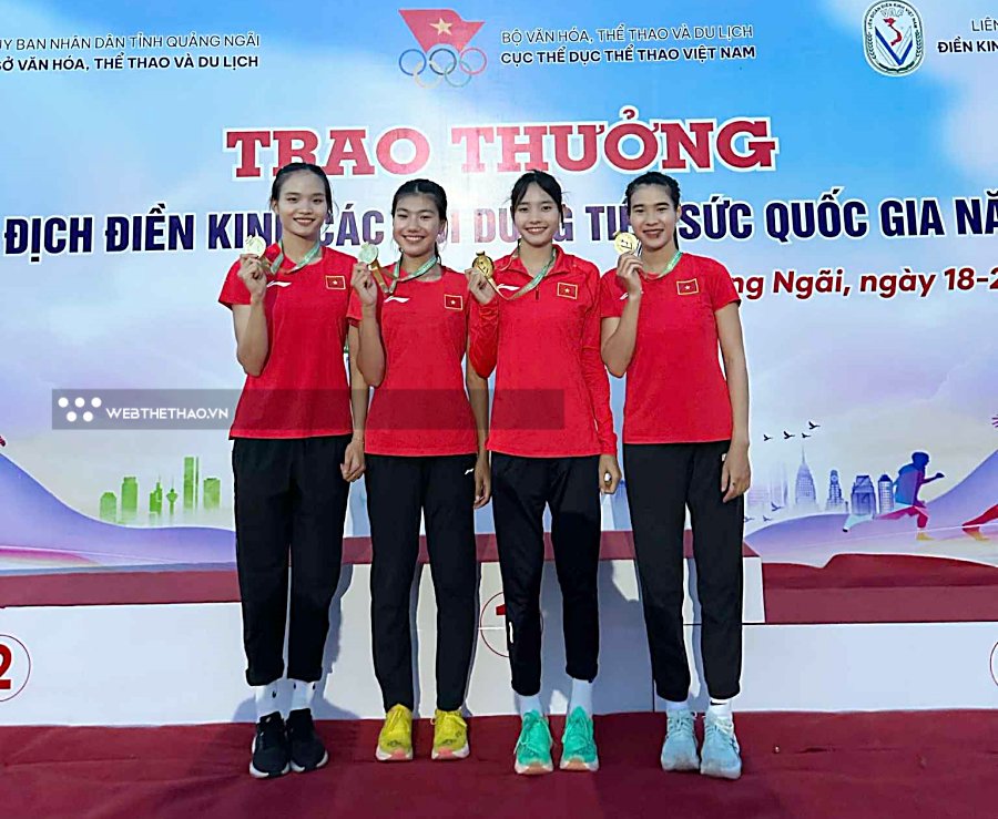 Trực tiếp giải Vô địch Điền kinh các nội dung tiếp sức quốc gia 2025 ngày 20-8: Màn bứt phá ngoạn mục