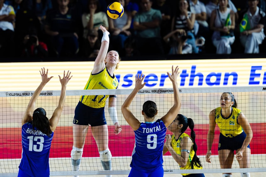 Link trực tiếp giải bóng chuyền vô địch thế giới hôm nay: Brazil vs Pháp
