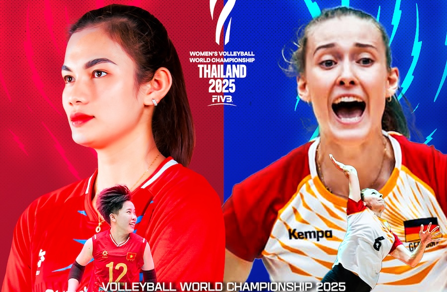 Link trực tiếp giải bóng chuyền vô địch thế giới hôm nay: Việt Nam vs Đức