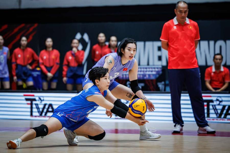 Trực tiếp bóng chuyền nữ Việt Nam 0-3 Đức