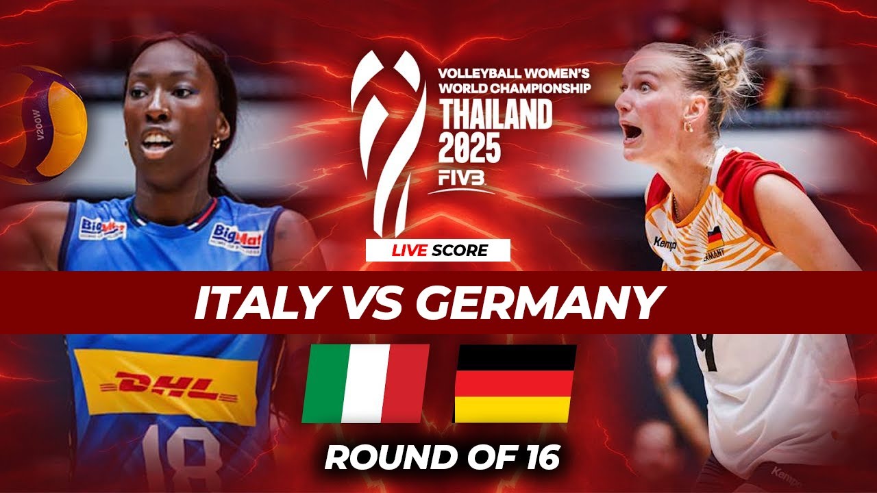 Link trực tiếp giải bóng chuyền vô địch thế giới hôm nay: Ý vs Đức
