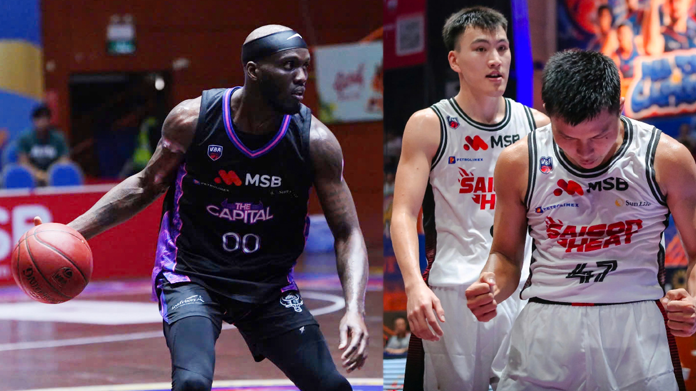 Từ chối 27 điểm của Trực Nhân, Hanoi Buffaloes dẫn trước Saigon Heat tại VBA Playoffs 2025