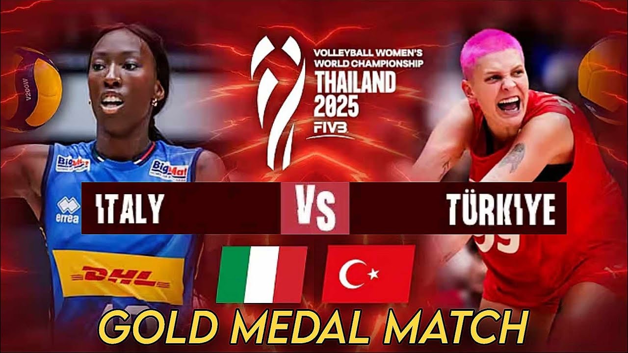 Link trực tiếp Chung kết giải bóng chuyền vô địch thế giới hôm nay: Ý vs Thổ Nhĩ Kỳ
