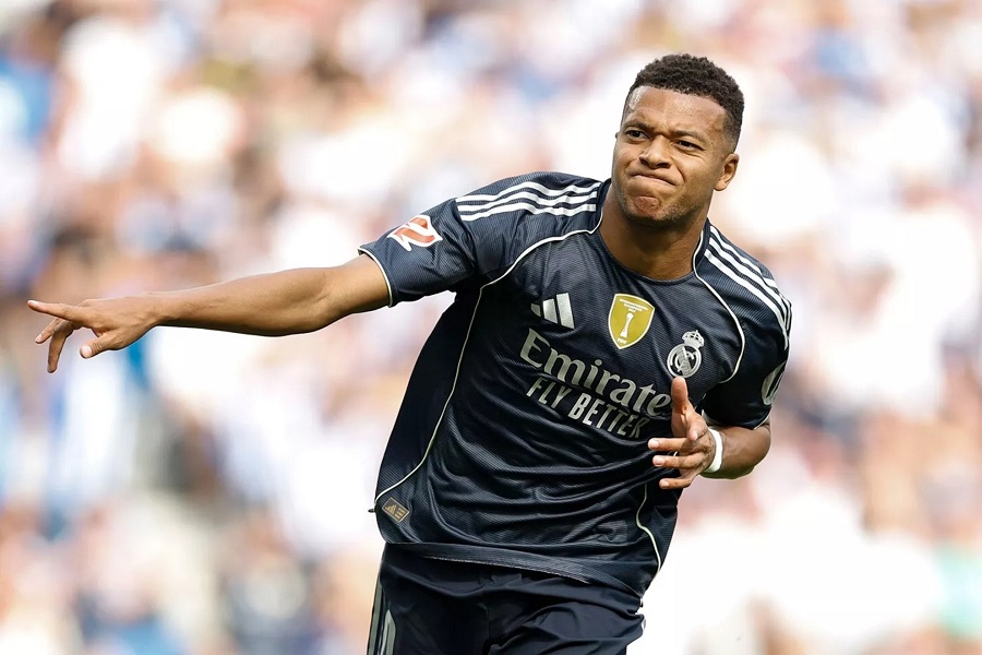 Mbappe là không thể ngăn cản khi nhắm tới cột mốc bàn thắng đầu tiên với Real Madrid