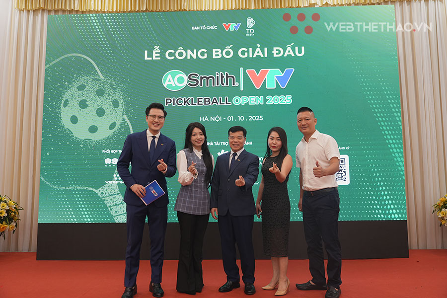 A.O. SMITH Pickleball Open 2025: Tầm nhìn chiến lược của VTV trong phát triển thể thao đại chúng