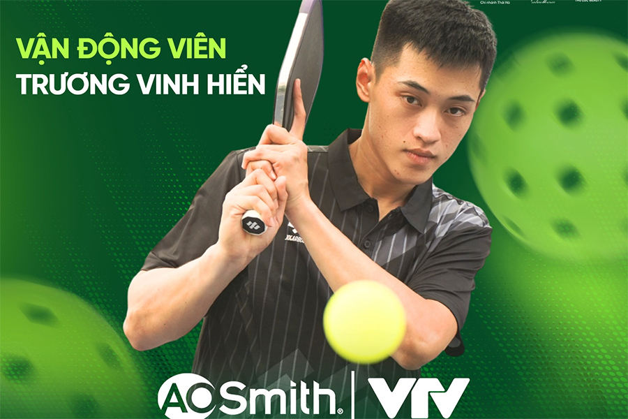 Trương Vinh Hiển: Sao trẻ đưa Việt Nam vươn tầm quốc tế góp mặt tại VTV A.O. Smith Pickleball Open 2025
