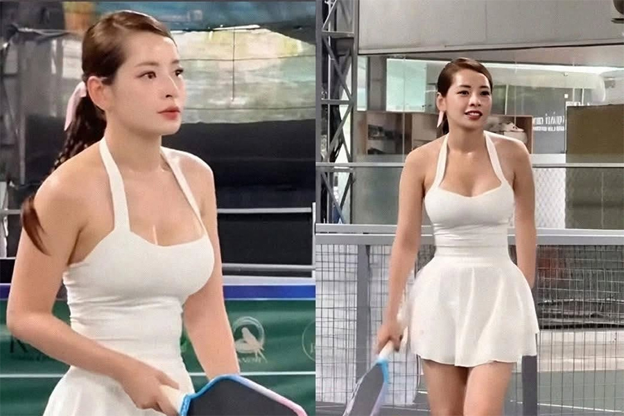Chi Pu - Đóa hồng quyến rũ mang trào lưu pickleball lên tầm cao mới