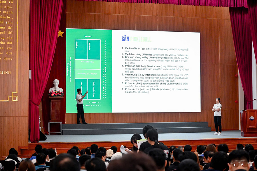 Pickleball TP.HCM mở lớp huấn luyện viên và trọng tài 2025