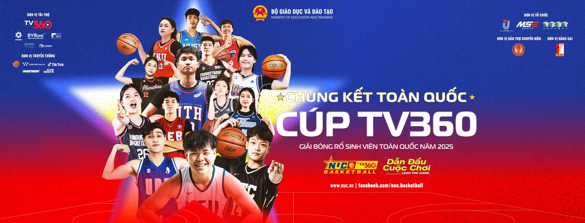 Thể thức thi đấu và chia bảng vòng Chung Kết Toàn Quốc, Giải bóng rổ sinh viên toàn quốc 2025 Cúp TV360