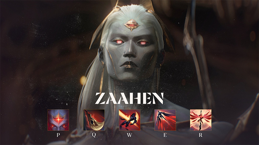 Chi tiết kỹ năng Zaahen - Tướng mới LMHT chuẩn bị ra mắt tháng 11/2025