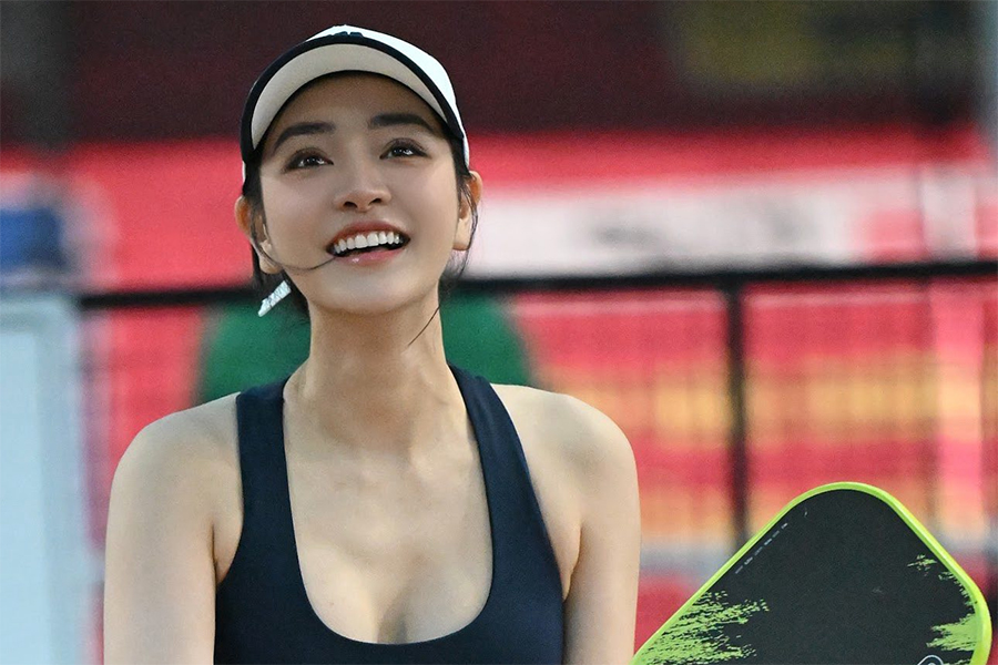 Giang Phạm - Mỹ nhân pickleball với visual lấn át cả sân đấu