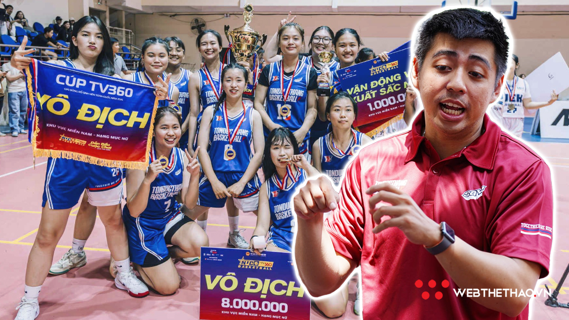 HLV Từ Văn Tài: Giấc mơ NUC dang dở và ngã rẽ đến thành công với đội nữ Đại học Tôn Đức Thắng