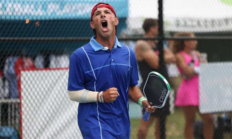 Khi vận động viên pickleball chuyên nghiệp mang nhịp rap vào cuộc chơi