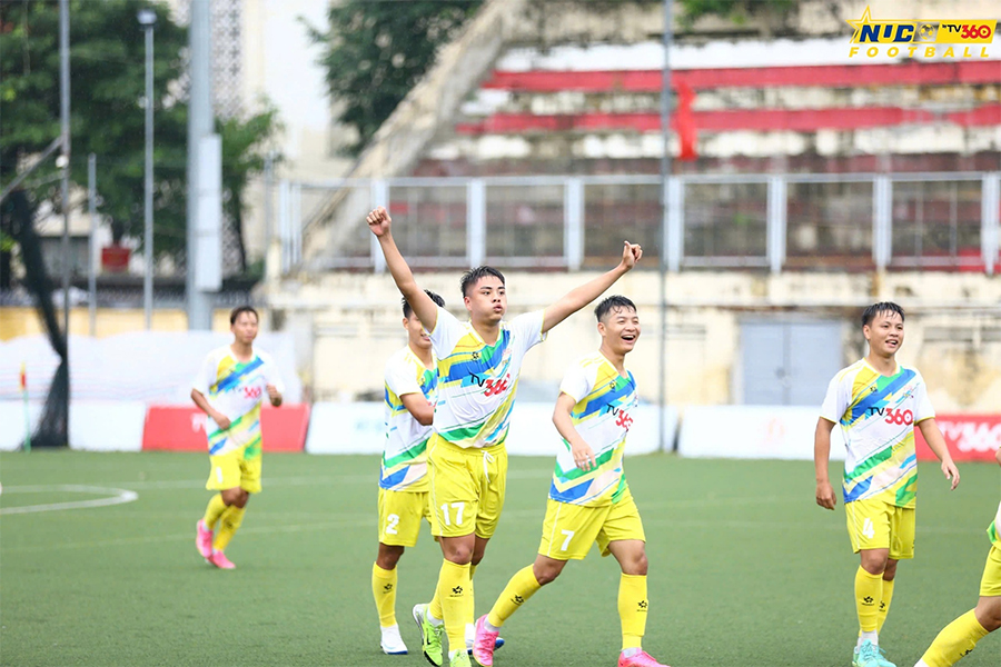 Kết quả giải bóng đá sinh viên toàn quốc 2025 cúp TV360 ngày 18/11