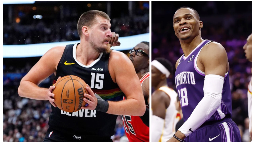 Russell Westbrook hồi sinh tại Sacramento Kings, sánh vai cùng Nikola Jokic ở chỉ số đặc biệt