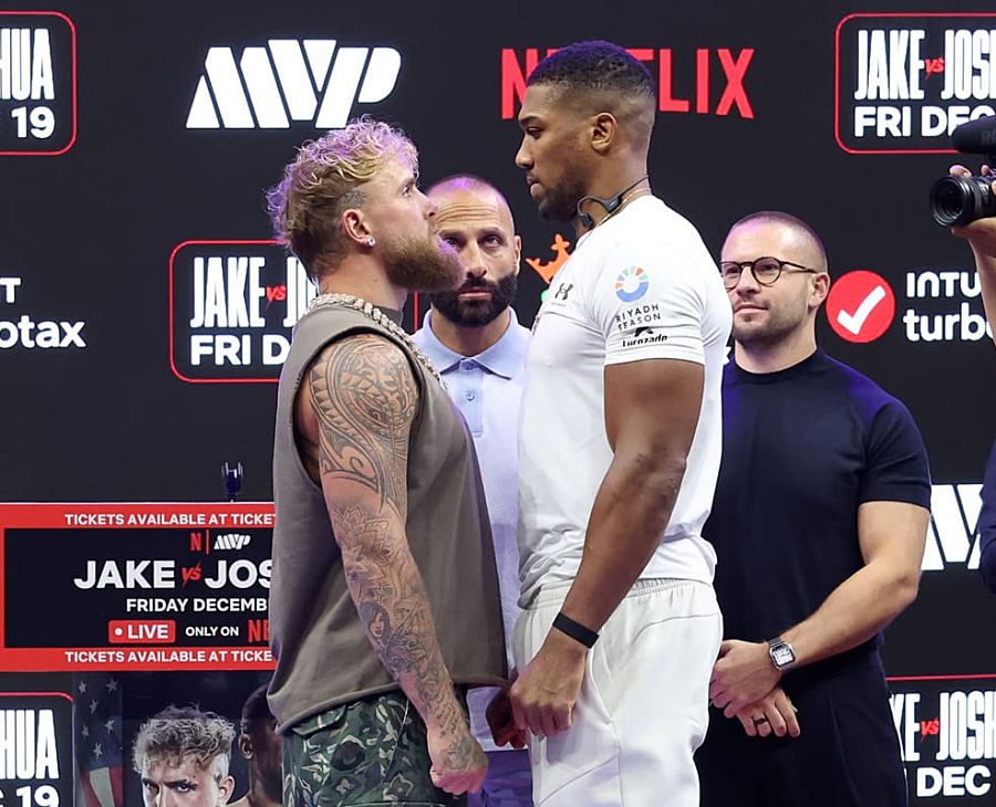 Anthony Joshua vs Jake Paul chốt danh sách các trận undercard
