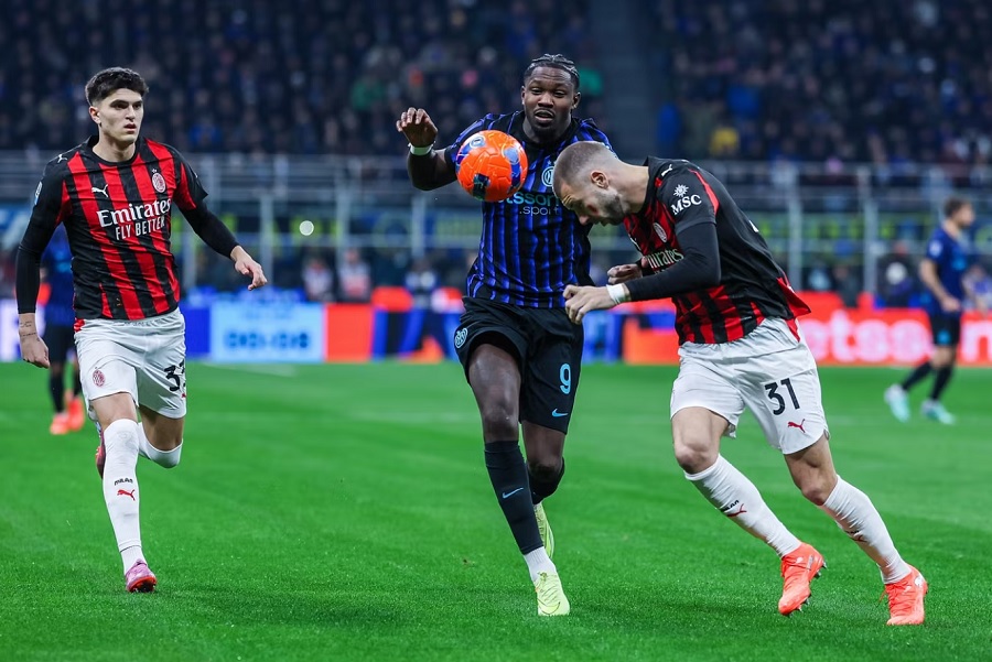 Bảng xếp hạng Serie A sau khi AC Milan đánh bại Inter trong trận derby