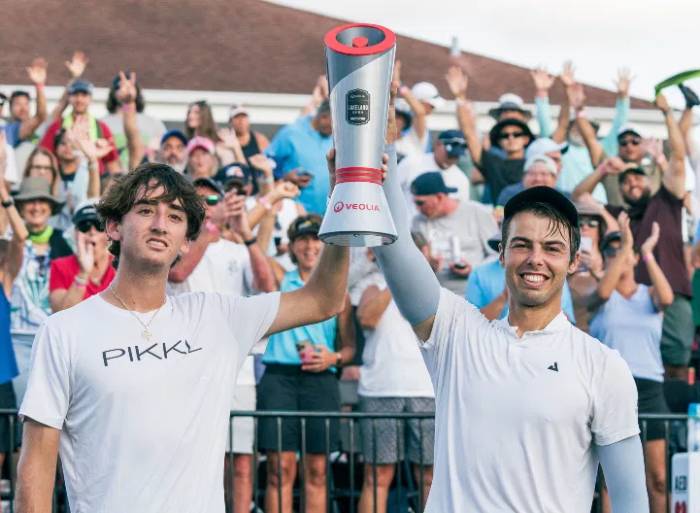 Ben Johns khép lại mùa giải 2025 với chức vô địch đôi nam pickleball PPA Lakeland