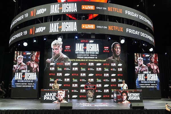 Vé xem trận Anthony Joshua vs Jake Paul cao nhất gần... 1 tỷ đồng