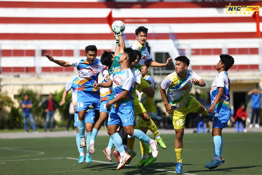 Kết quả tứ kết giải bóng đá sinh viên toàn quốc 2025 Cúp TV360