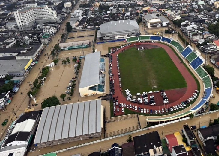 Thái Lan xem xét đổi địa điểm thi đấu U22 Việt Nam ở SEA Games 33 do lũ lụt tại Songkhla