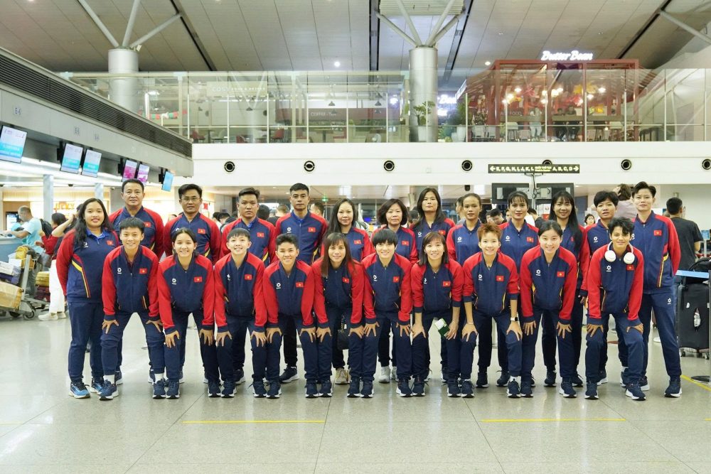 Đội tuyển Futsal nữ Việt Nam tập huấn tại Trung Quốc chuẩn bị SEA Games 33