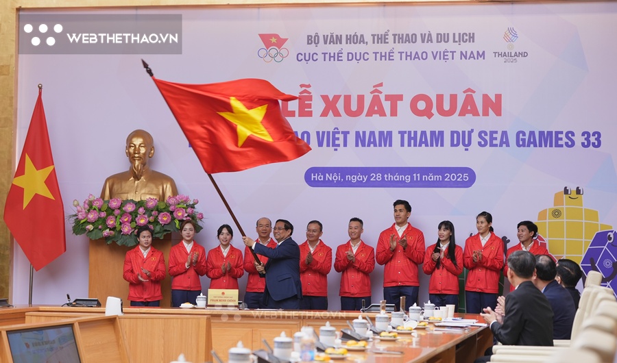 Thể thao Việt Nam làm lễ xuất quân dự SEA Games 33: Đặt mục tiêu giành 91-110HCV