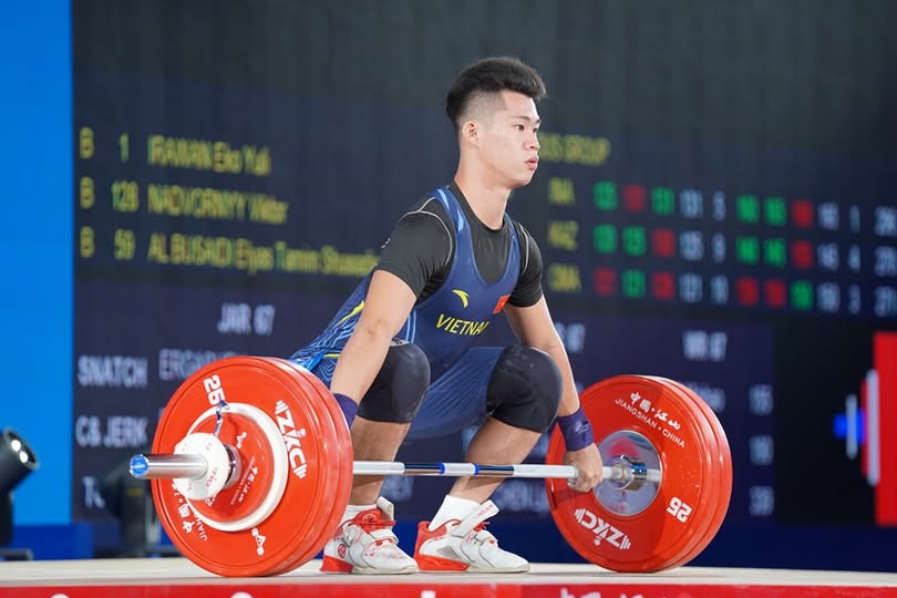 Danh sách đội tuyển cử tạ Việt Nam tranh tài ở SEA Games 2025