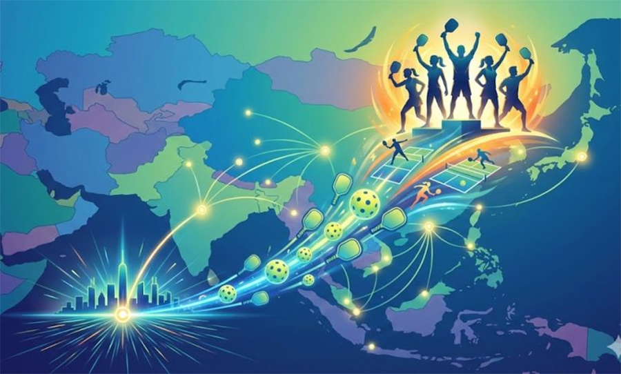 Người châu Á có thể vượt người Mỹ trong pickleball?
