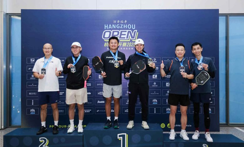 Pickleball Mông Cổ và tấm huy chương lịch sử tại PPA Hangzhou Open 2025