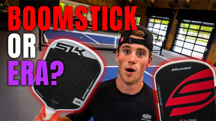 Cuộc chiến vợt Pickleball cao cấp: Phân tích sự khác biệt giữa Boomstik và ERA của Selkirk