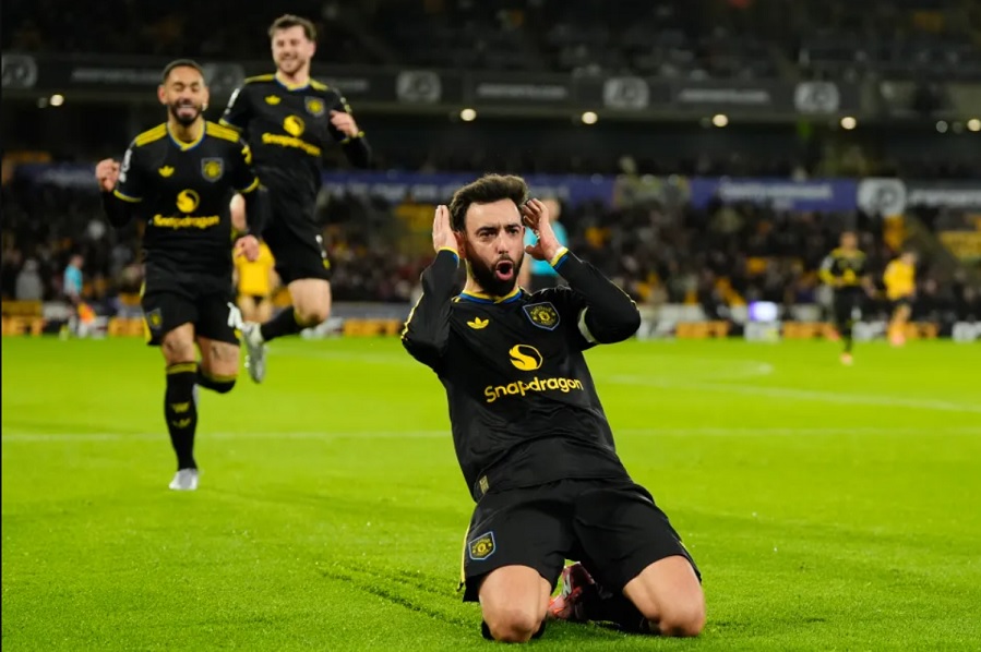 Bảng xếp hạng Ngoại hạng Anh sau khi MU thắng Wolves