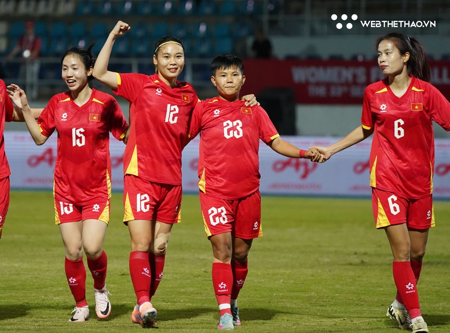 Link xem trực tiếp bóng đá nữ Việt Nam vs nữ Philippines ngày 8/12