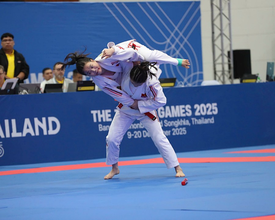 Trực tiếp SEA Games 33 sáng ngày 10-12: Jujitsu giành thêm huy chương đồng