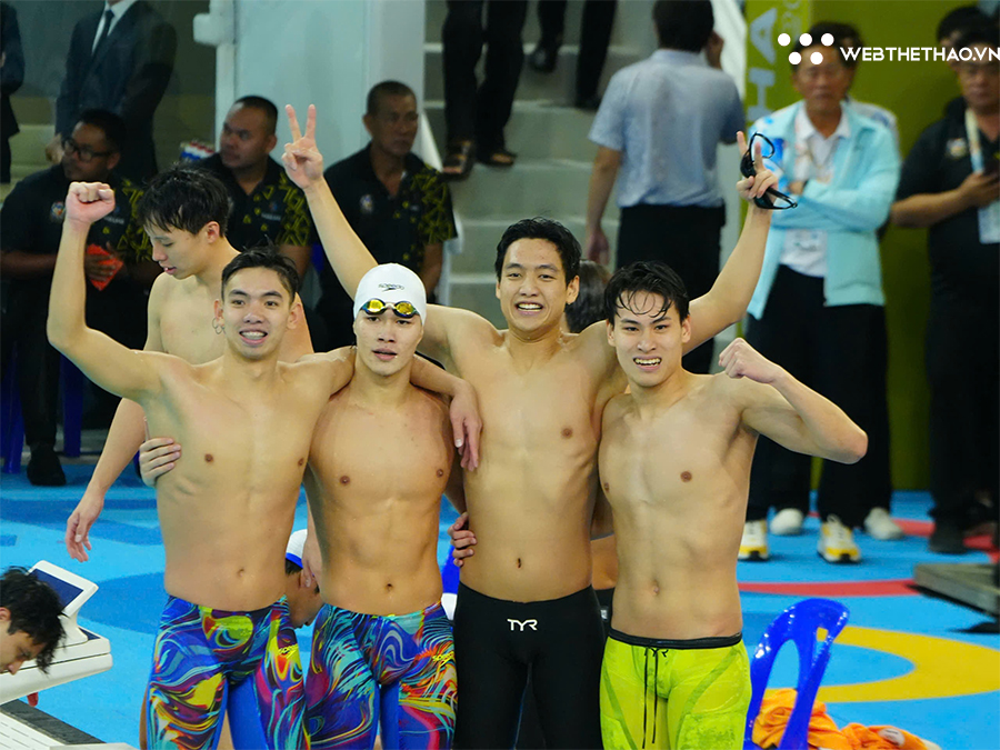 Trực tiếp SEA Games 33 chiều ngày 11-12: Bơi Việt Nam tiếp tục giành huy chương vàng!