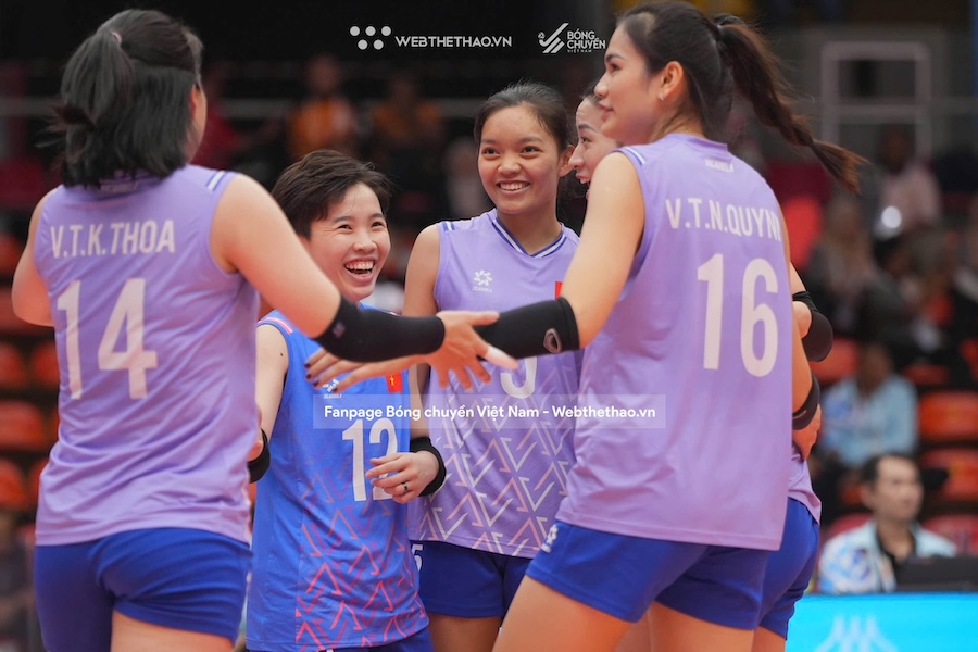 Lịch thi đấu bóng chuyền SEA Games 33 - 2025 ngày 12/12