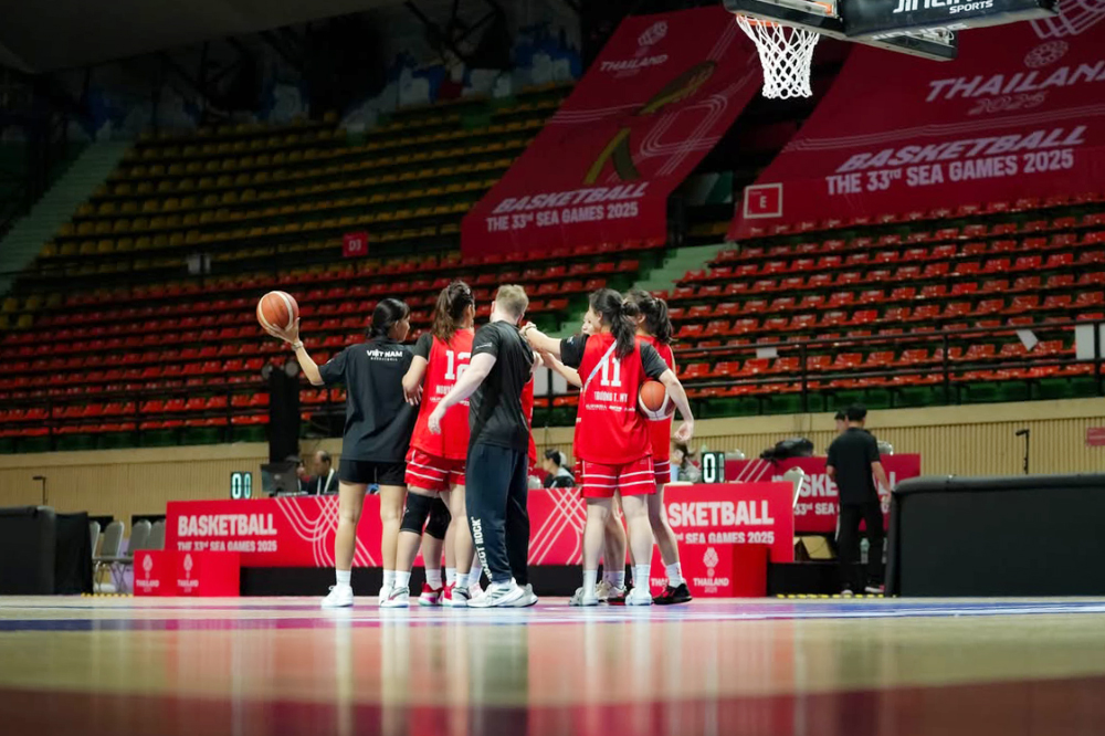 Danh sách chính thức đội tuyển bóng rổ nữ Việt Nam tại SEA Games 33: HLV Naeimeh Zafar trình làng 