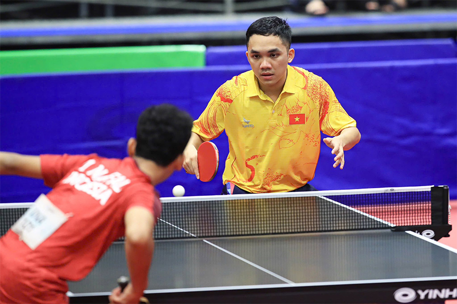 Lịch thi đấu bóng bàn SEA Games 33 ngày 14/12