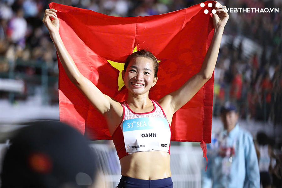 Trực tiếp SEA Games 33 chiều ng&agrave;y 13-12: Nguyễn Thị Oanh v&ocirc; đối tr&ecirc;n đường chạy 5000m nữ