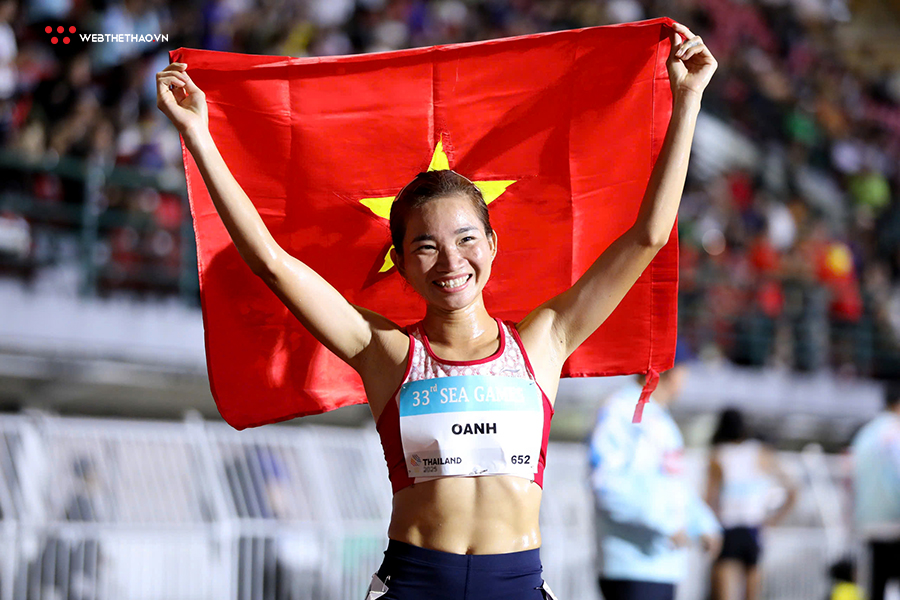 Nguyễn Thị Oanh gi&agrave;nh 13 tấm HCV điền kinh trong lịch sử SEA Games như thế n&agrave;o?