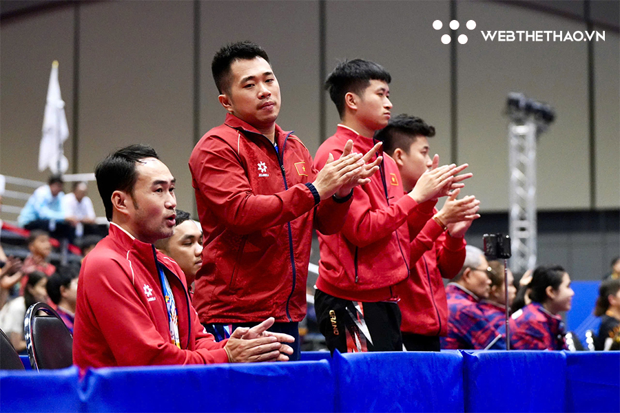 Đội tuyển b&oacute;ng b&agrave;n Việt Nam dự SEA Games 33 được Li&ecirc;n đo&agrave;n treo thưởng n&oacute;ng