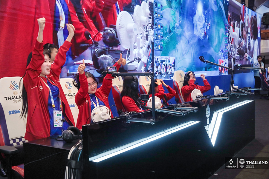 Li&ecirc;n Qu&acirc;n nữ Việt Nam to&agrave;n thắng, thẳng tiến đến chung kết tranh HCV SEA Games 33