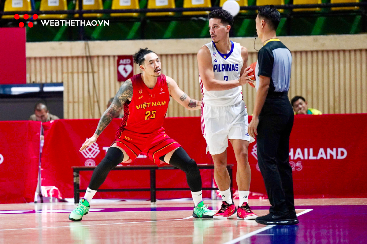 B&oacute;ng rổ SEA Games 33 sau v&ograve;ng bảng: Việt Nam c&ograve;n cơ hội đi tiếp, Philippines v&agrave; Th&aacute;i Lan thị uy sức mạnh