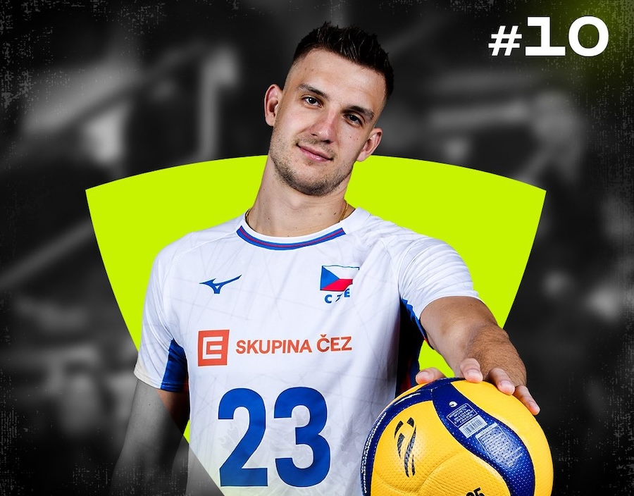 Patrik Indra lọt top 10 VĐV b&oacute;ng chuyền nam xuất sắc nhất thế giới năm 2025