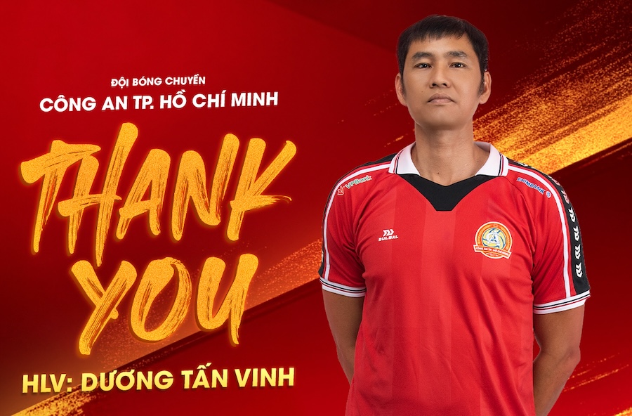 Công An Tp,Hồ Chí Minh chia tay HLV Dương Tấn Vinh Công An Tp,Hồ Chí Minh chia tay HLV Dương Tấn Vinh