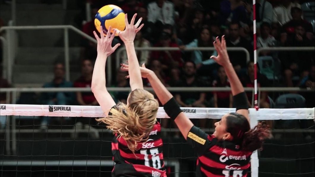Sesc RJ/Flamengo k&eacute;o d&agrave;i chuỗi bất bại, tiếp tục thống trị b&oacute;ng chuyền nữ Brazil