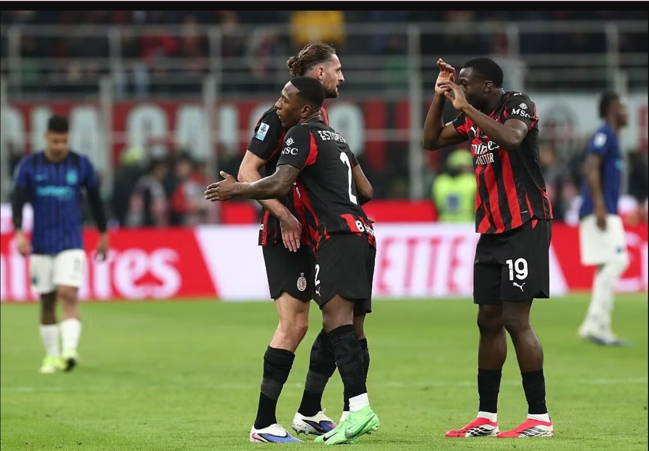 Bảng xếp hạng Serie A mới nhất sau khi AC Milan thắng trận derby