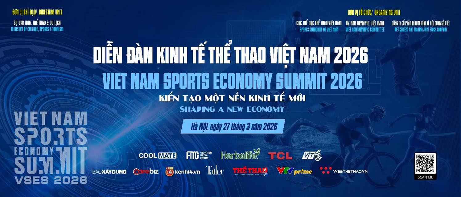 Diễn đ&agrave;n Kinh tế Thể thao Việt Nam 2026 c&oacute; điều g&igrave; đặc biệt?